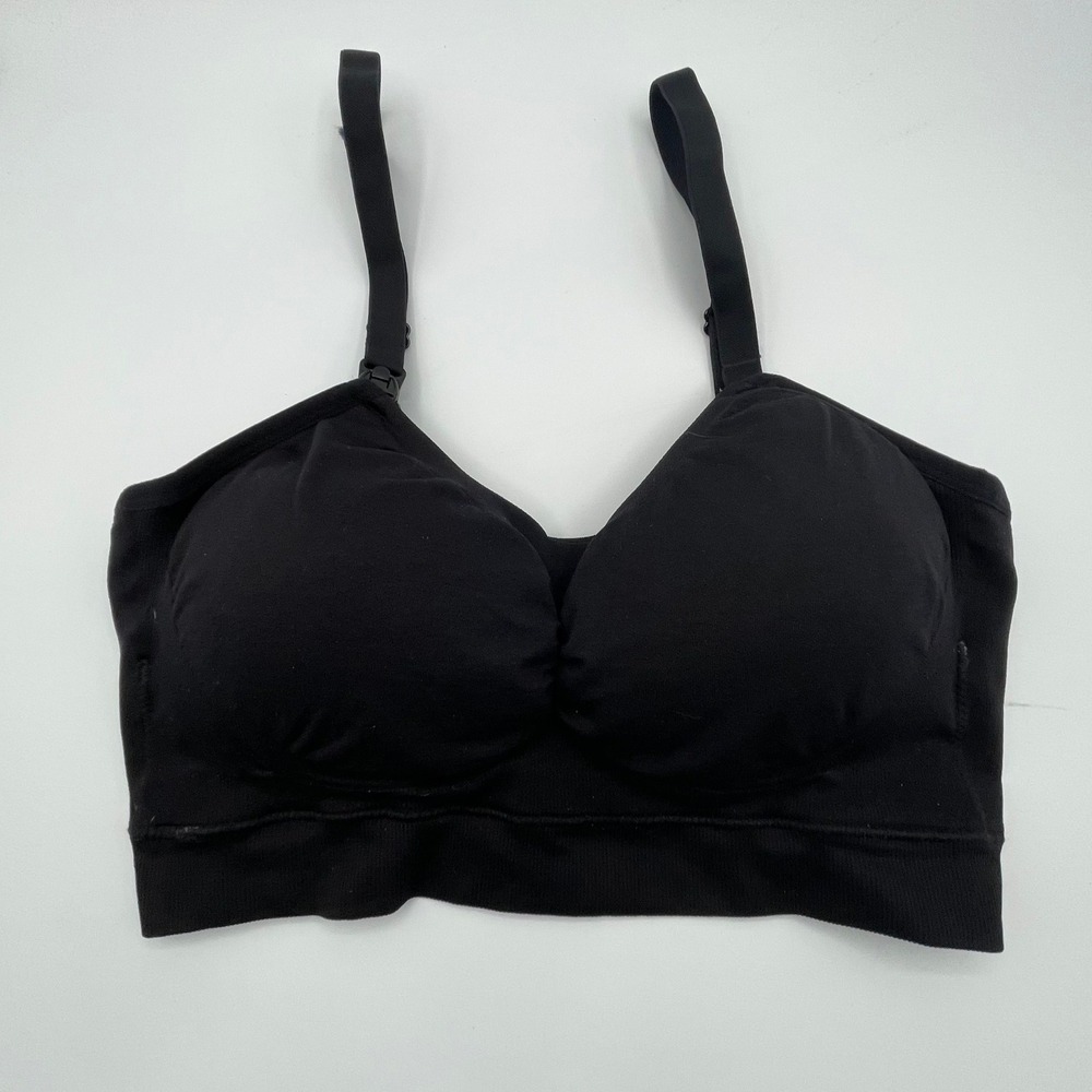 Kindred Bravely Nursing Bra Black Medium Regular NWOT